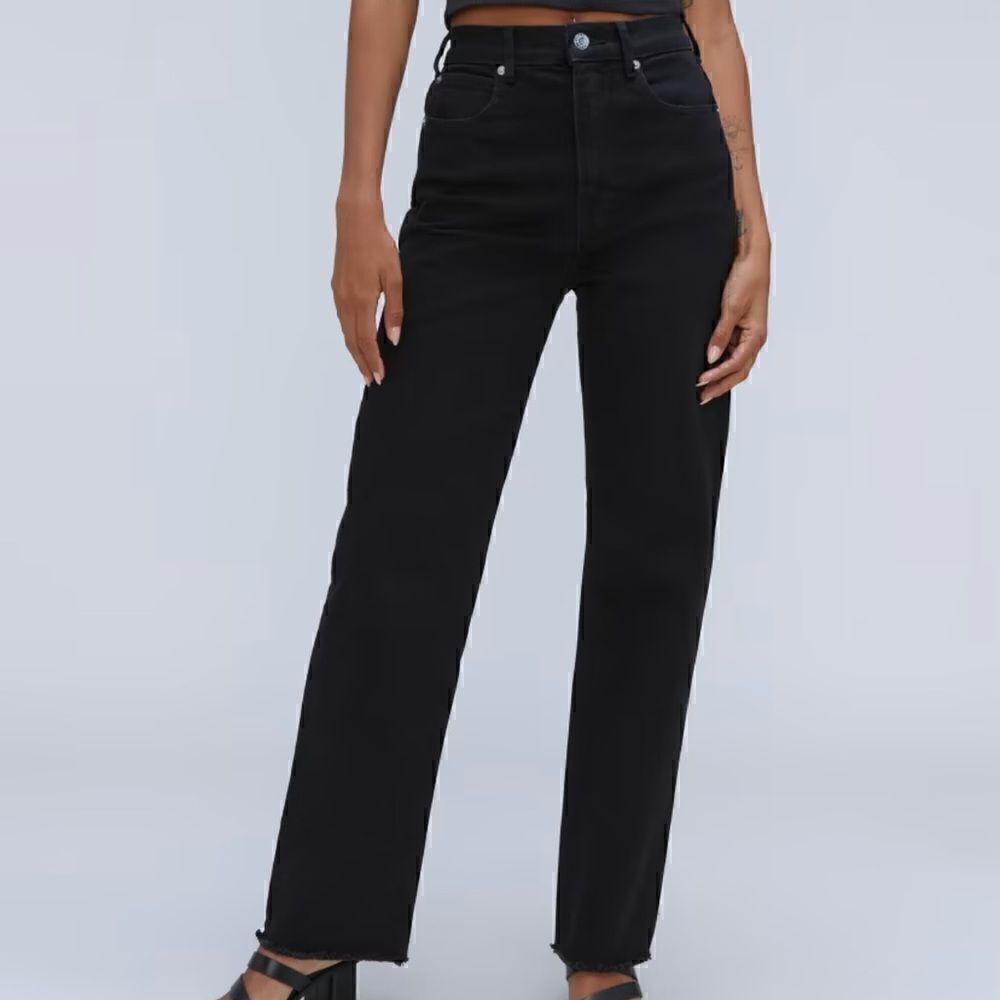 Everlane The Way High jeans in Black size 23